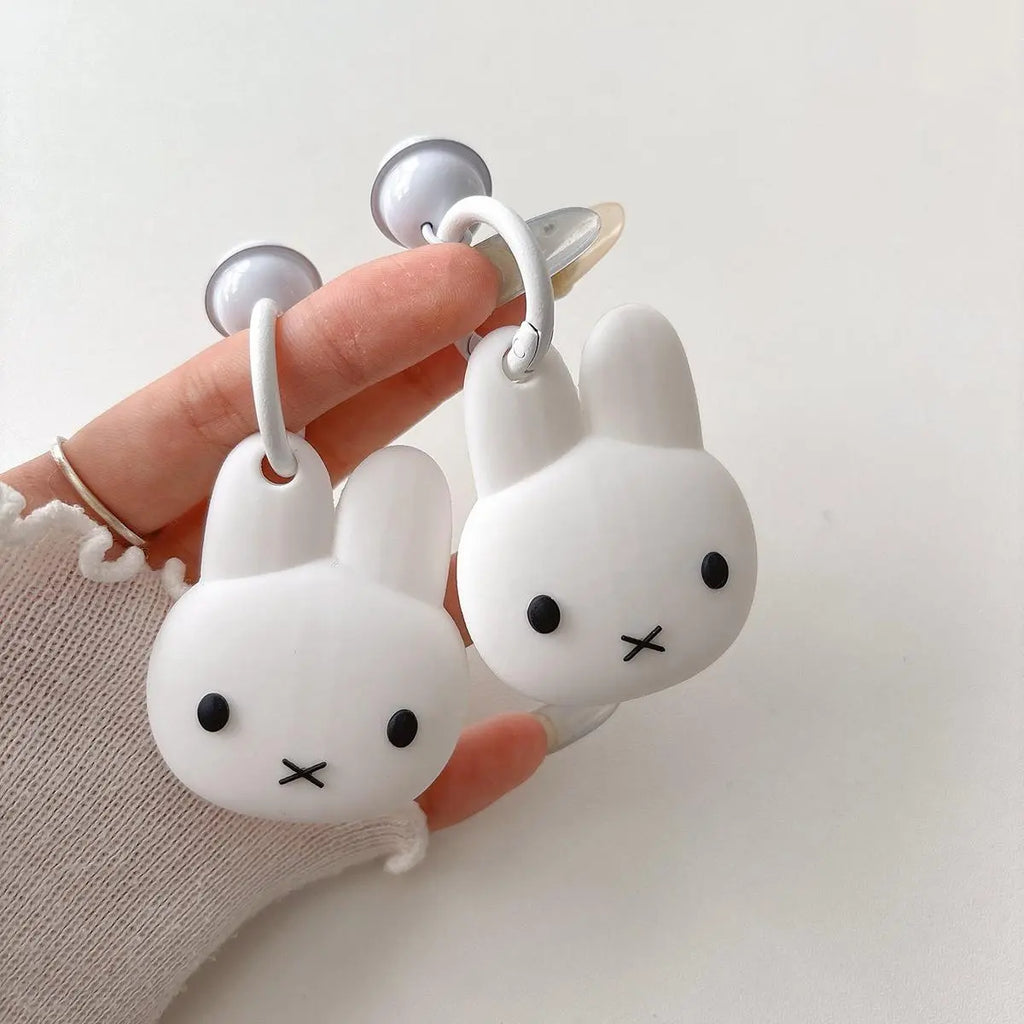 Cute Rabbit AirTag Case & Keychain