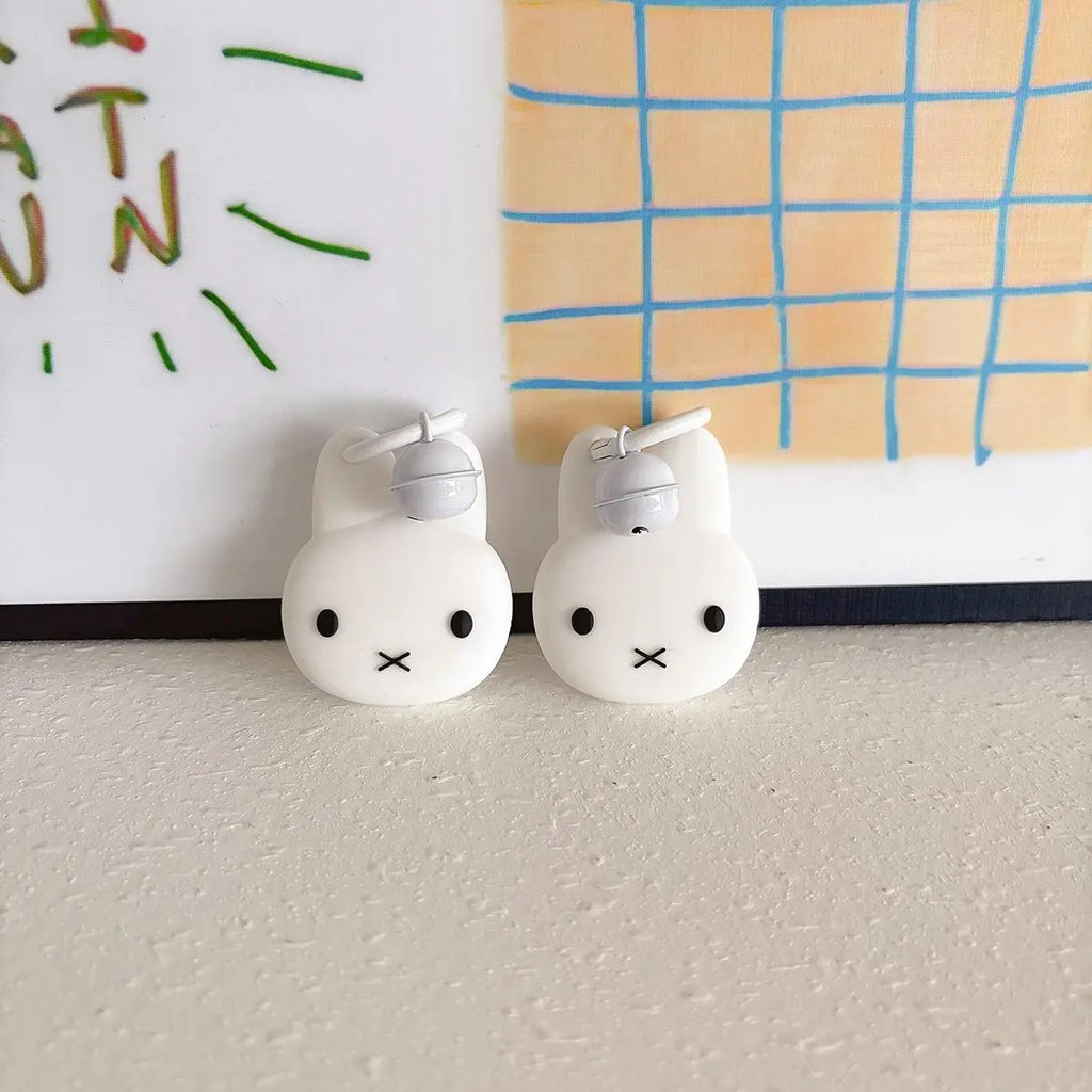 Cute Rabbit AirTag Case & Keychain