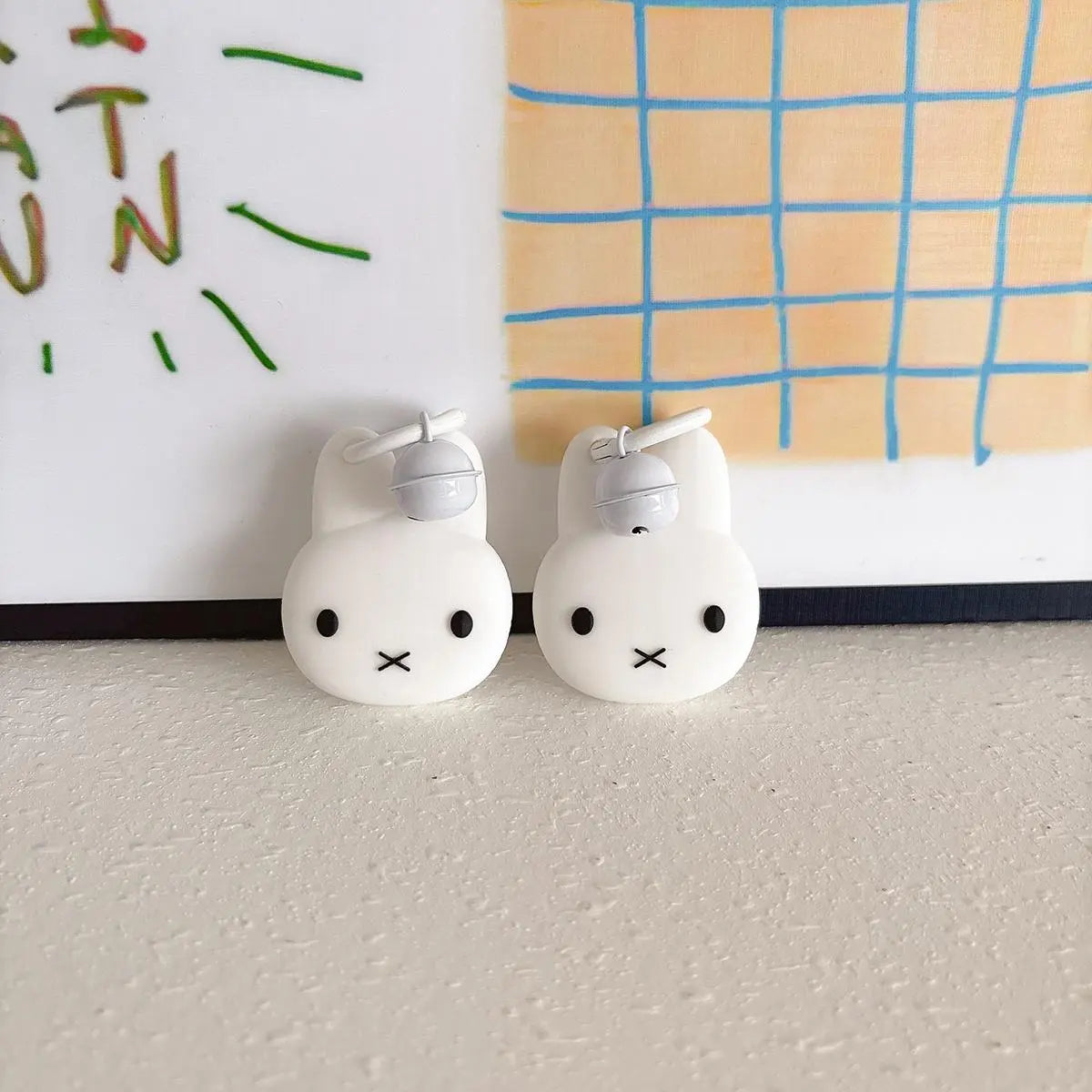 Cute Rabbit AirTag Case & Keychain