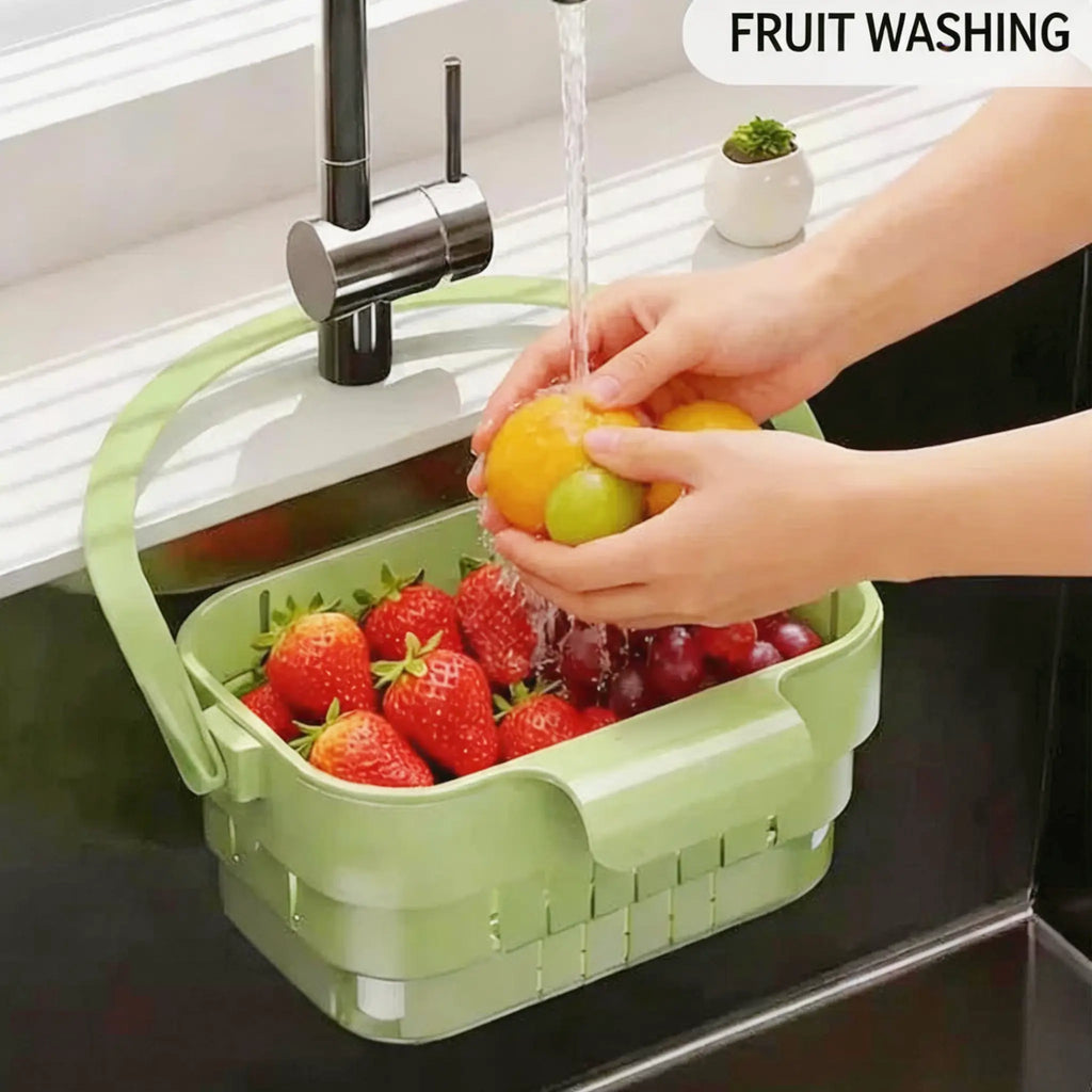 Adjustable Over-the-Sink Strainer