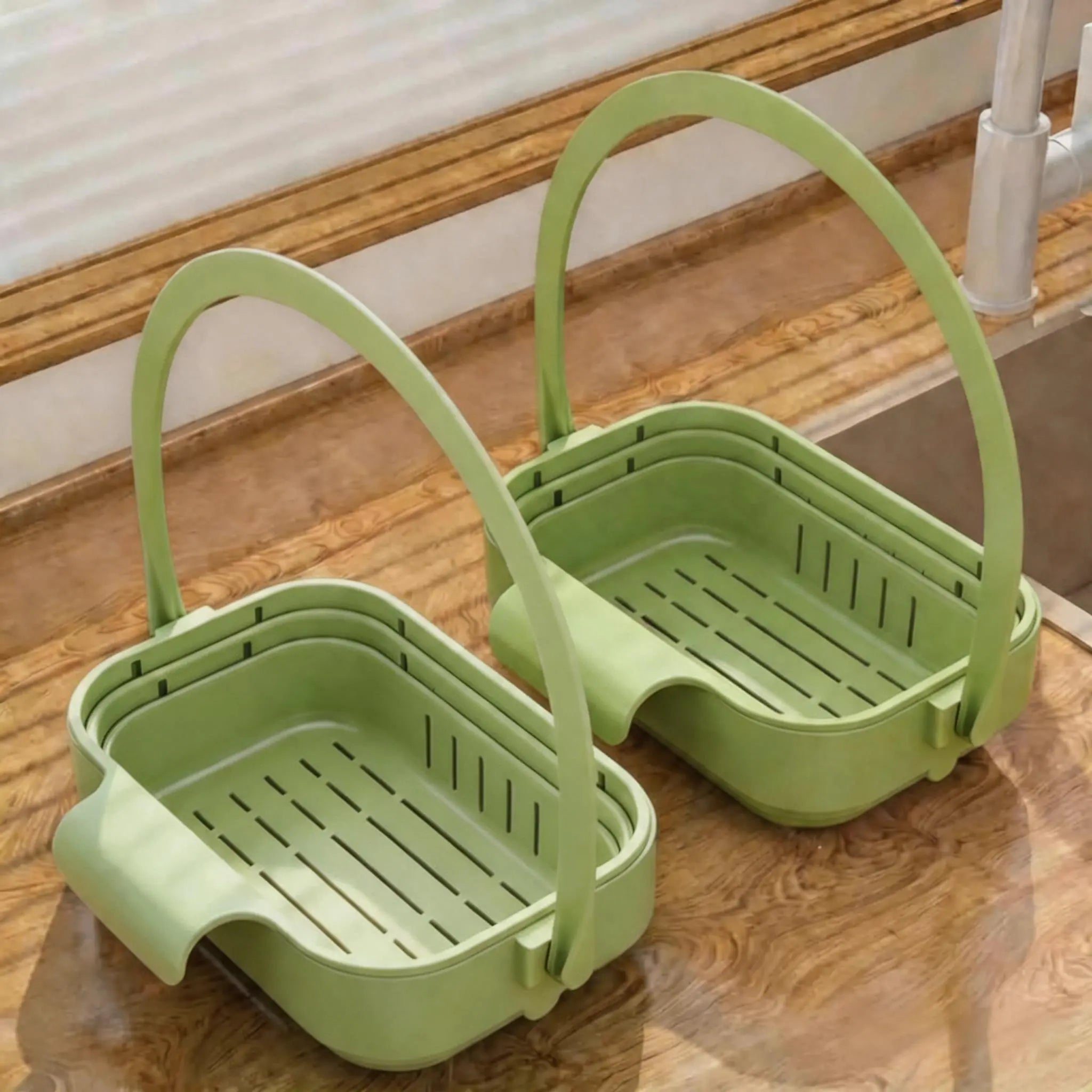 Adjustable Over-the-Sink Strainer