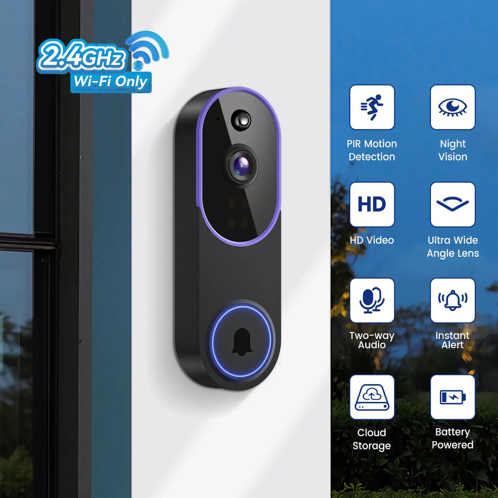 1080P Smart Wireless Video Doorbell Camera