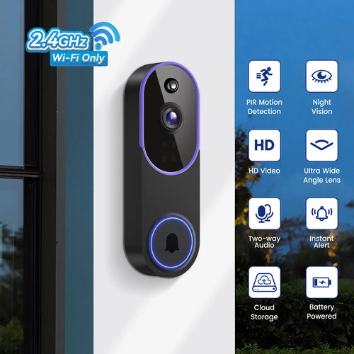 1080P Smart Wireless Video Doorbell Camera