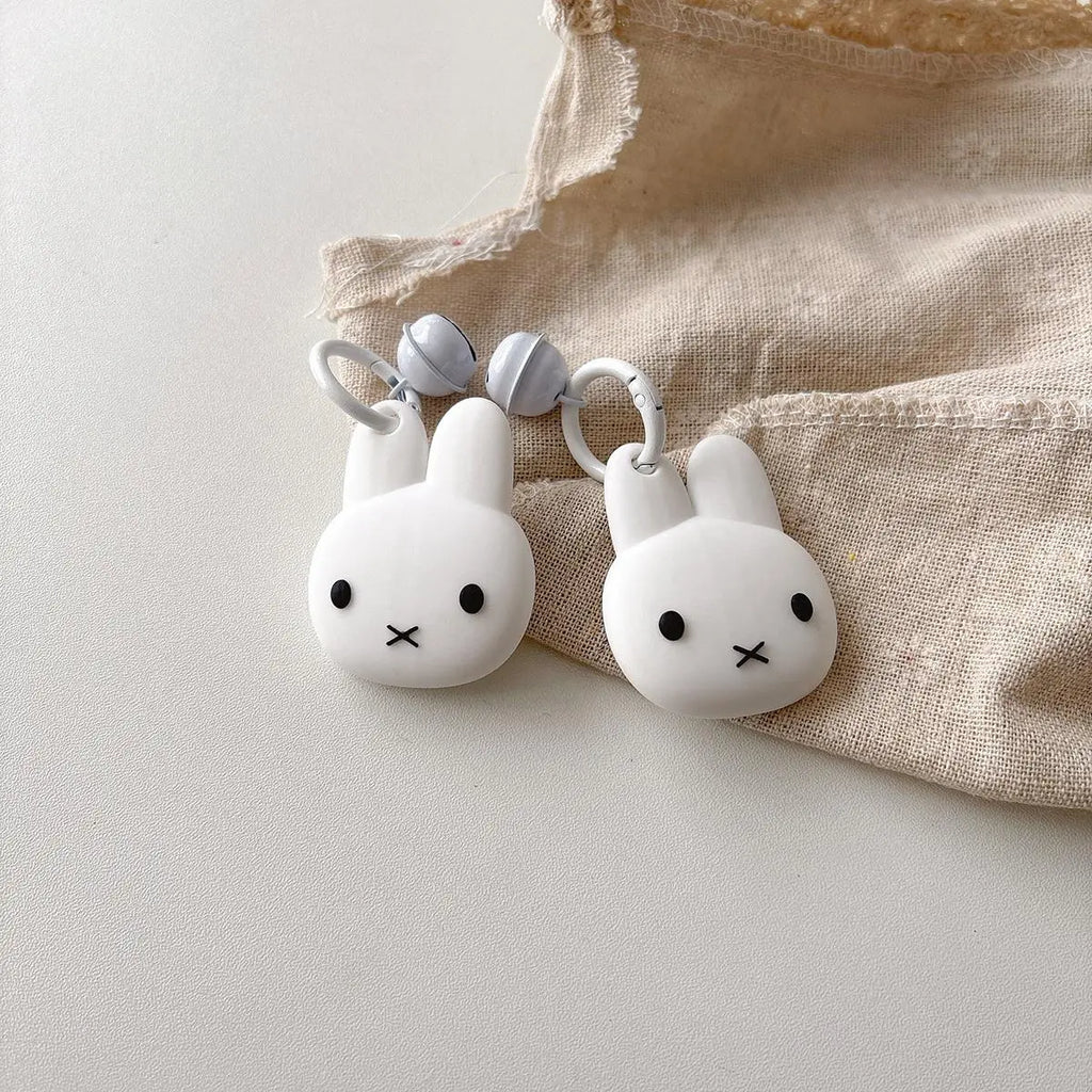 Cute Rabbit AirTag Case & Keychain