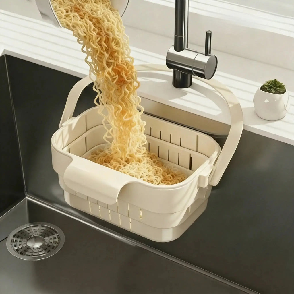 Adjustable Over-the-Sink Strainer