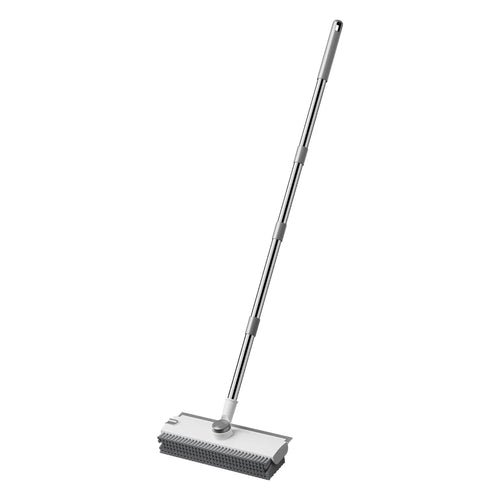 3-in-1 Floor Scrub Brush & Squeegee